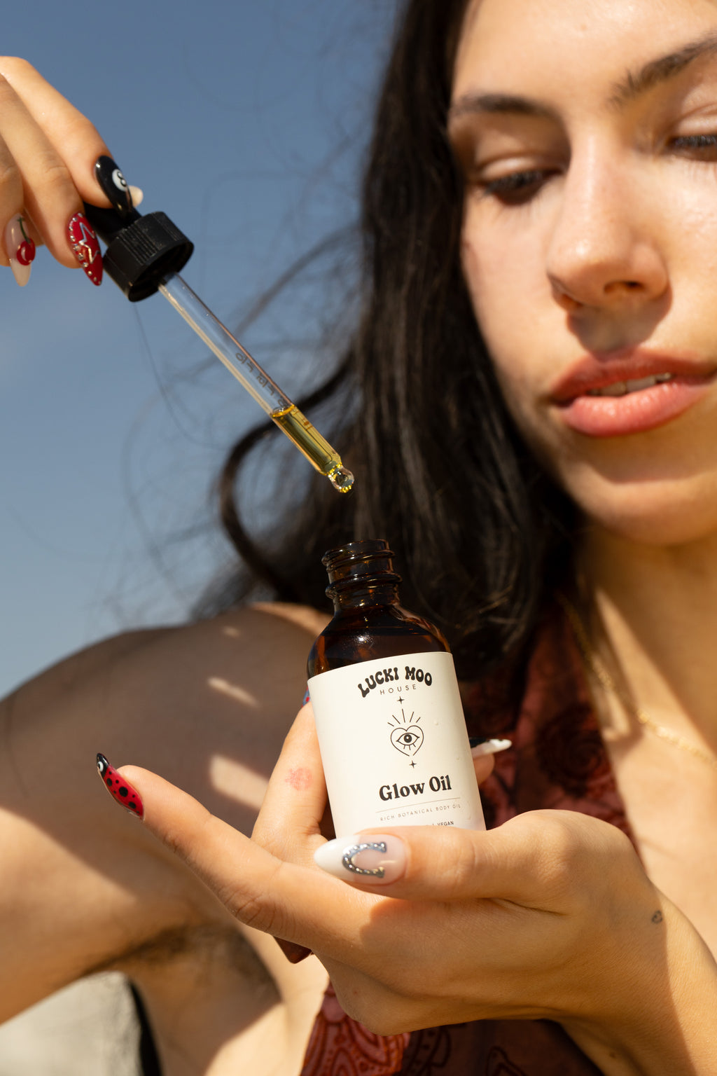 Lucki Moo Glow Oil