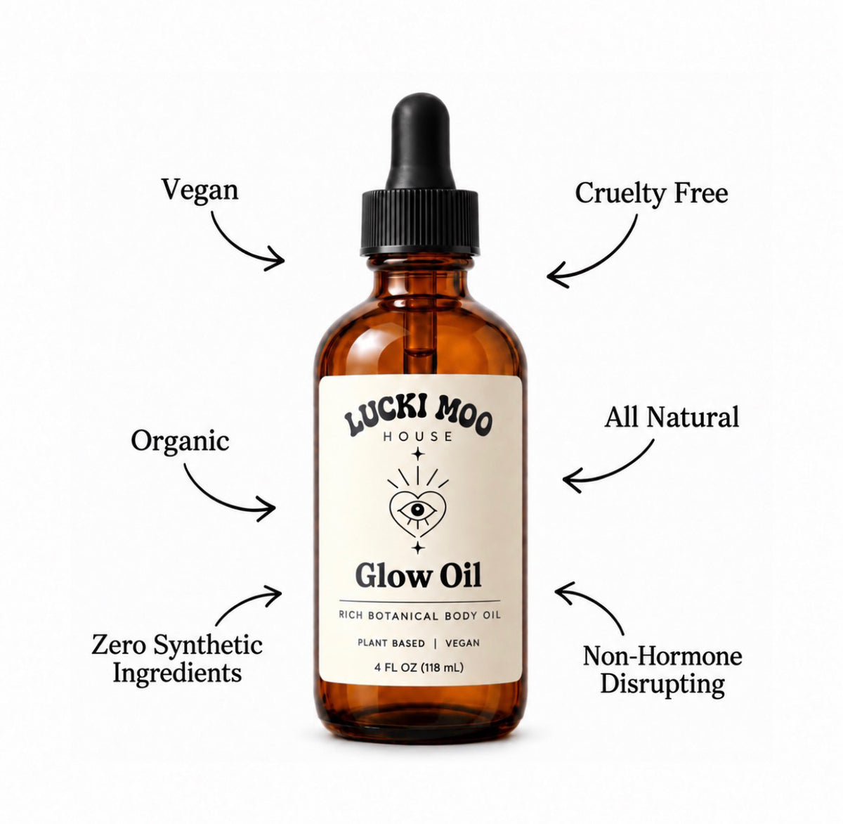 Lucki Moo Glow Oil