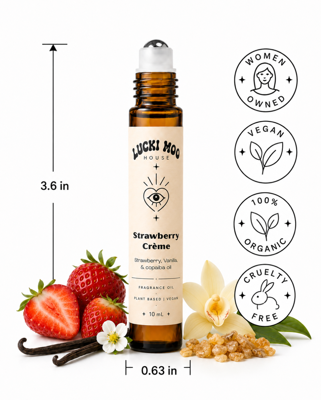 Strawberry Crème | Roll-On Perfume