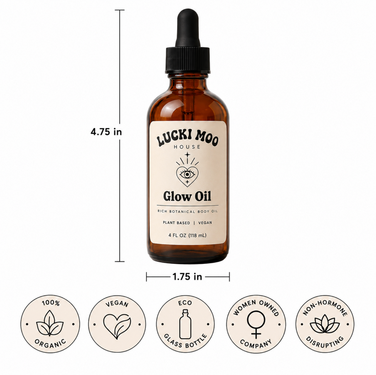 Lucki Moo Glow Oil